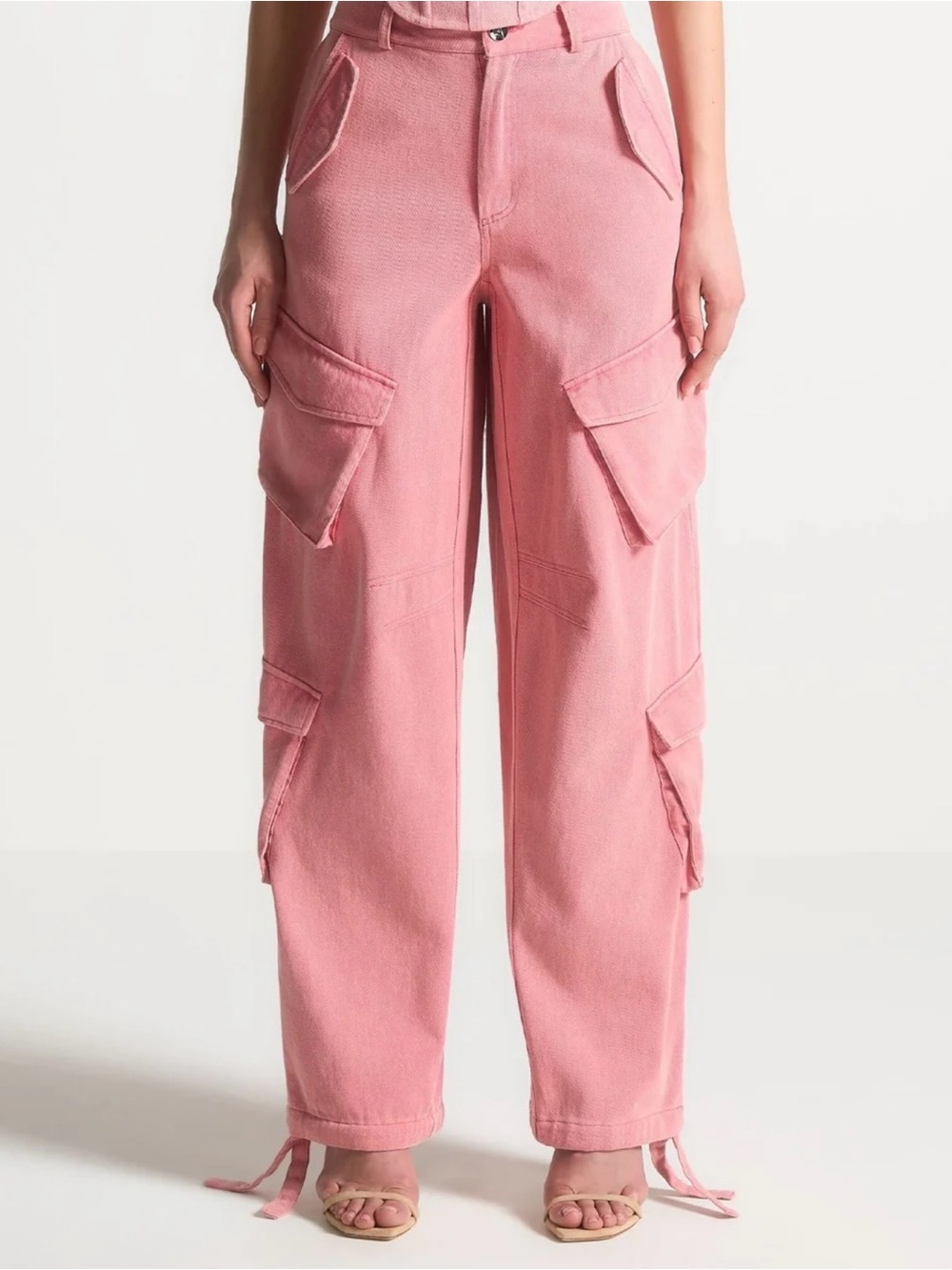 Maniere de Voir Anne High waisted cargo pant